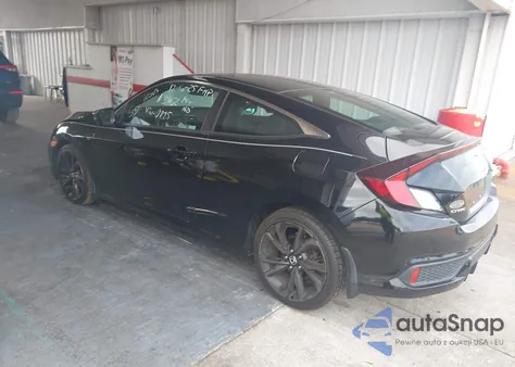 2019 Honda Civic Sport z USA, uszkodzony, nr VIN 2HGFC4B87KH300825